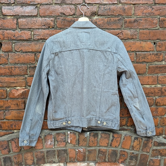 Levi's Light Grey Denim Trucker Jacket - Picture 5 of 7